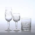 GLASSERVISDELAR, 26 delar, glas, 1900-tal.
