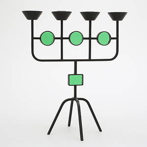 LJUSSTAKE, smide, Gunnar Ander.