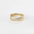 Ring 18 k guld diamanter