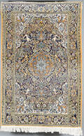 Orientalisk handknuten matta, persisk, 214 x 140 cm