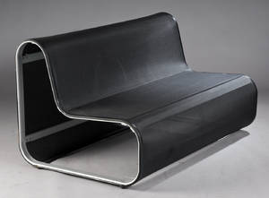 Indecasa, udendørs bænk