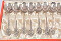 TESKEDAR, 12 st, silver, GAB, 1980-tal.