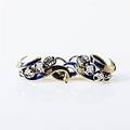Brosch guld 1800-tal