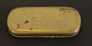 Kalenderdosa i mässing, CNorman, 1787