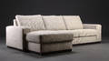 Moderne 3-personers sofa med chaiselong. Model Julia beige