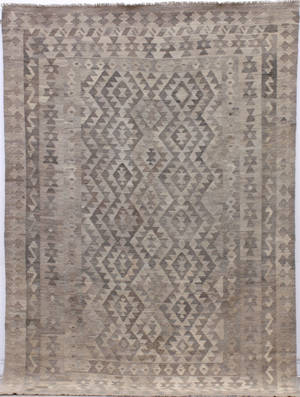 Naturfärgad Kelim, Uzbek, 225x175