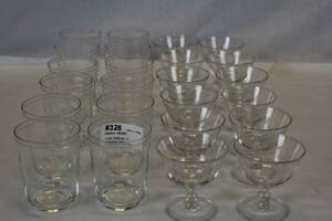 12 SELTERGLAS, 12 STARKVINLIKÖRGLAS