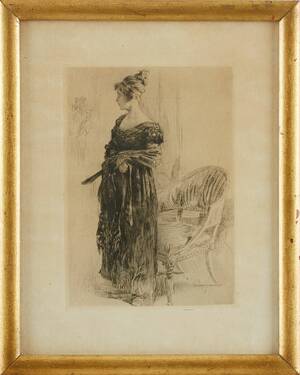 Carl Larsson etsning