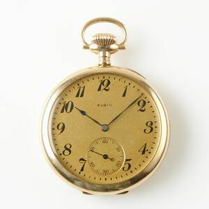 Elgin fickur 14 k guld