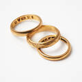 Ringar 18 k guld