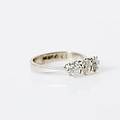 Ring vitguld