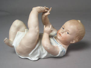 Porcelænsdukke 1900 tallet første halvdel
