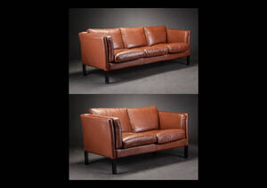 Stouby. Fritstående tre og to-personers sofa 2