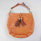 Mulberry, axelbandsväska i ljustbrunt mjukt skinn