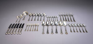 Cohr. Herregaard bestik af sølv til seks personer 45