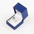 Ring med safir samt briljanter