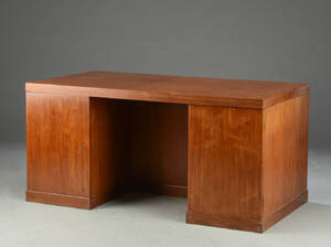 Kasseskrivebord af mahogni, 1900-tallet