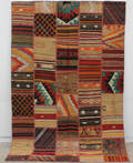 Matta, Handsydd Patchwork, 265x177