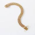 Armband 18 k guld x-länk