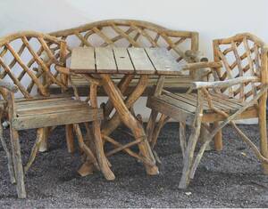 Möblemang 4 delar, 1900-talets första hälft