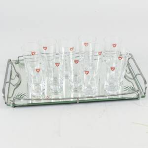 BRICKA MED 12ST GLAS