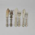 Uppläggningsbestick, 3 par