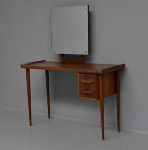 Dansk møbelproducent sminkebord i palisander