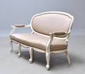 Salonsofa. Rokoko-stil. Omkring år 1900