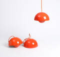 Verner Panton. Tre Flowerpot pendler 3