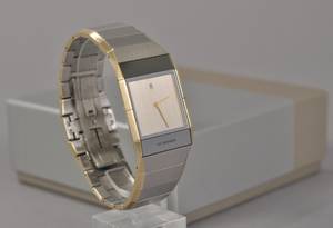 Jacob Jensen quartz herreur i rustfrit ståldouble - model Sapphire.