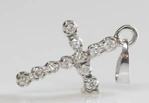 Brillantvedhæng, ca. 0.48 ct.