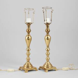 Bordslampfötter, ett par