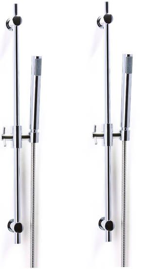 SEKO DUSCH. 2 stk. brusestangsæt model Rondo 2