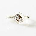 Ring 18 k vitguld