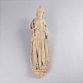 Dekorelement skuret trä