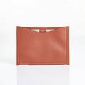 Hermès, passfodral i gammelrosa Box kalvskinn och