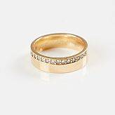 Ring 18 k guld briljanter
