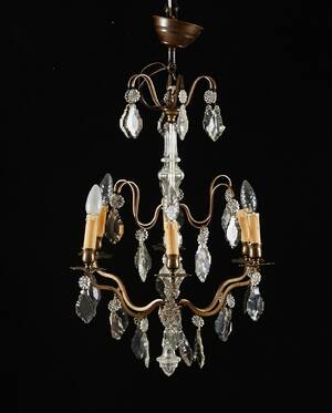 Ljuskrona med prismor