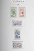 Grønland. 1938-2000. Komplet. Postfrisk.