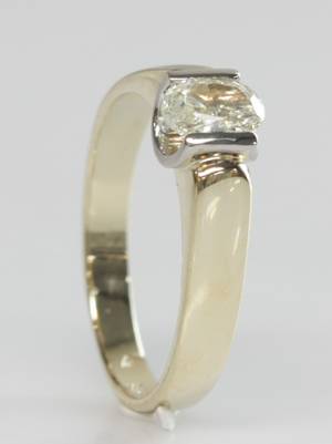 Diamantring, ca. 0.50 ct.