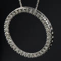 Diamant vedhæng ca. 0.50 ct.