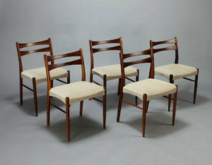 Dansk møbelproducent. Spisestole 5