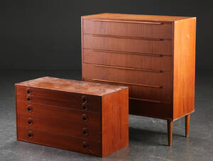 Kommode samt skuffemodul, teaktræ, danske møbelprpducenter 2