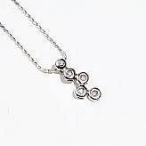 Hänge kedja 18 k vitguld