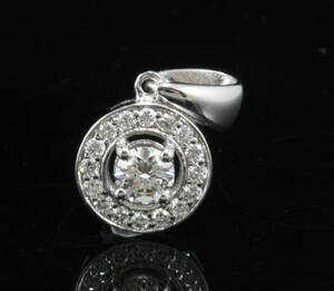 Pendant with brilliant cut diamonds 0.40ct This lot has been put up for resale under the new lot no. rnrn4469081