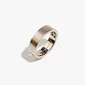 Ring vitguld