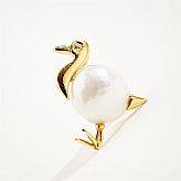 Brosch 18 k guld Julspecial