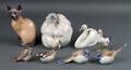 Samling royal Copenhagen og BG figurer med dyr 8
