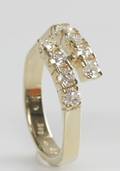Brillantring, ca. 0.60 ct.