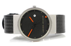 Jacob Jensen titanium herrearmbåndsur.